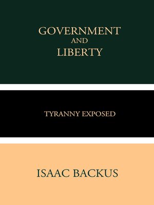 cover image of Government and Liberty